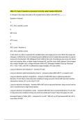 MBA 701 Bundled Questions with Correct Answers Latest Update 2025&sol;2026