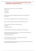 EKG Tech National Exam LATEST 2025 WITH QUESTIONS AND CORRECT VERIFIED ANSWERS GRADED A&plus; GUARANTEED 100&percnt; PASS