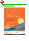 Full Test Bank – Medical-Surgical Nursing: Concepts for Clinical Judgment and Collaborative Care, 11th Edition by Donna D. Ignatavicius, Chapters 1–74