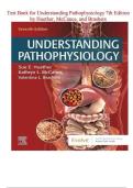 Understanding Pathophysiology 7th Edition – Huether, McCance & Brashers – Complete Test Bank with Detailed Rationales