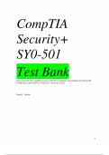 Test Bank &mdash; CompTIA Security&plus; SY0-501 Cert Guide&comma; Academic Edition&comma; 2nd Edition &mdash; Dave Prowse