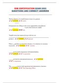 ESB Certification Exam 2025 &ndash; Questions and Correct Answers &lpar;Complete Study Guide&rpar;