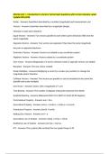 MCV4U Unit 1 - Introduction to Vectors Terms Exam Questions with Correct Answers Latest Update 2025-2026