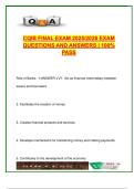 CQIB EXAM COMPLETE PACKAGE DEAL