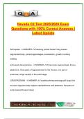 Nevada C2 Test 2025&sol;2026 &vert; 200&plus; Verified Questions & Answers &vert; Pest Identification&comma; Insect Biology&comma; Rodents&comma; Roaches&comma; Ants