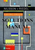 Solution Manual for Electric Circuits 11th Edition by James Nilsson&comma; Susan Reidel All Chapters