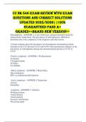 CU NR 546 Exam Review with Exam Questions and Correct Solutions Updated 2025&sol;2026&vert;&vert;100&percnt; Guaranteed Pass A&plus; GRADED<<BRAND NEW VERSION>>