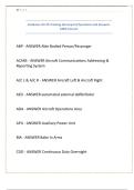 Endeavor Air FA Training &lpar;Acronyms&rpar; Questions and Answers 100&percnt; Correct&period;