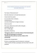 Endeavor Medical and Emergency Procedures Exam Questions and Answers 100&percnt; Correct &period;