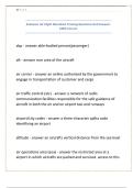 Endeavor Air Flight Attendant Training Questions And Answers 100&percnt; Correct&period;