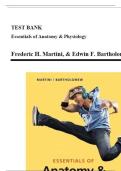 Test Bank for Essentials of Anatomy and Physiology 8th Edition by Frederic H&period; Martini&comma; Edwin F&period; Bartholomew&vert; 9780135203804&vert; All Chapters 1-20&vert;