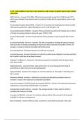 WGU D103 Bundled Questions with Correct Answers Latest Update 2025&sol;2026