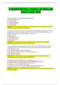 Campbell Biology Chapter 33 Quiz and Study Guide 2025