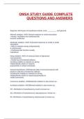 OMSA study