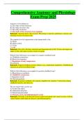 Comprehensive Anatomy and Physiology
