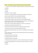 SSB 201 - quiz 2 Questions and Answers Already Passed Latest Update 2025-2026