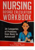 Nursing Dosage Calculation Workbook&colon; 24 Categories of Problems from Basic to Advanced
