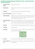 Certified Floodplain Manager &lpar;CFM&rpar; Exam Prep &ndash; Study Guide with Practice Questions