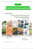 TEST BANK for Nutrition Therapy and Pathophysiology 4th Edition by Marcia Nelms and Kathryn P&period; Sucher&period; All Chapters 1-25
