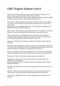 CSET English Subtest I and II NEWEST 2025&sol;2026 ACTUAL EXAM COMPLETE QUESTIONS AND CORRECT DETAILED ANSWERS &lpar;VERIFIED ANSWERS&rpar; &vert;ALREADY GRADED A&plus;&vert;&vert;BRAND NEW&excl;&excl;