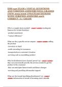 IDIS 240 EXAM 1 VESTAL QUESTIONS AND VERIFIED ANSWERS WELL GRADED &lpar;NEW 2025&sol;2026 UPDATE&rpar;QUESTIONS WITH VERIFIED ANSWERS 100&percnt; CORRECT &sol;A&plus; GRADE