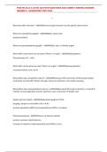 PCB3703 Exam 2 LATEST 2025 WITH QUESTIONS AND CORRECT VERIFIED ANSWERS GRADED A&plus; GUARANTEES 100&percnt; PASS
