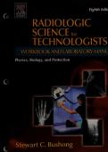 Radiologic Science for Technologists Workbook&comma; 8th Edition