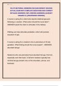 RN ATI MATERNAL NEWBORN OB EXAM NEWEST 2025&sol;2026  ACTUAL EXAM WITH COMPLETE QUESTIONS AND CORRECT  DETAILED ANSWERS &lpar;100&percnt; VERIFIED ANSWERS&rpar; &vert;ALREADY  GRADED A&plus;&vert; &vert;&vert;PROFESSOR VERIFIED&vert;&vert;