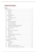 Orgaananatomie en fysiologie 