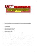 NRSG 3302 Nursing With Women And Families Module Questions Exam With 100- Complete Answer