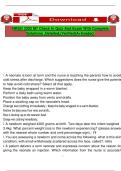 NRSG 3302 M7 Check In Quiz And Exam With Complete Solutions &comma;Detailed&comma;&lpar;Verified&rpar;A&plus;Graded&period;