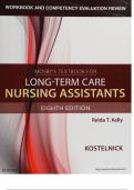 Workbook and Competency Evaluation Review for Mosby's Textbook for Nursing Assistants&comma; 9th Edition