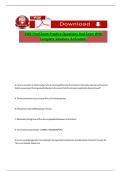 3302 Final Exam Practice Questions And Exam With Complete Solutions A&plus;Graded
