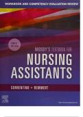 Workbook and Competency Evaluation Review for Mosby's Textbook for Nursing Assistants&comma; 10th Edition