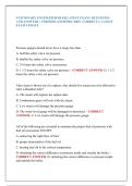 STATIONARY ENGINEER BOILER LATEST EXAM &vert; QUESTIONS  AND ANSWERS &vert; VERIFIED ANSWERS &lpar;100&percnt; CORRECT&rpar; &vert; LATEST  EXAM UPDATE 