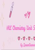  Edexcel IAL Chemistry Unit 5 Notes &ndash; Color-Coded Mind Maps&comma; Topic Breakdowns & Exam-Ready Guide 