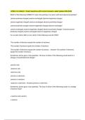 LIFESCI 7A Bundled Questions and Answers Already Passed Latest Update 2025&sol;2026