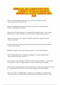 AMMO CDC SET A QUESTIONS WITH CORRECT DETAILED ANSWERS VERIFIED A&plus; LATEST VERSION 2025-2026