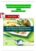 Instant PDF Download &vert; Nutritional Foundations and Clinical Applications&colon; A Nursing Approach &ndash; 8th Edition &vert; Test Bank with Answers