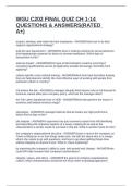WGU C202 FINAL QUIZ CH 1-14 QUESTIONS & ANSWERS&lpar;RATED A&plus;&rpar;