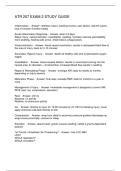 ATR 257 EXAM 2 STUDY GUIDE