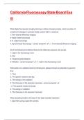 California Fluoroscopy State Board Exam&period;pdf