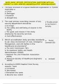 IAHSS BASIC OFFICER CERTIFICATION QUESTIONS WITH ALL CORRECT & 100&percnt; VERIFIED ANSWERS&vert;LATEST VERSION&vert;ALREADY GRADED A&plus;