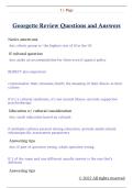 Georgette Review Questions and Answers