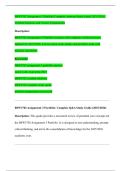 BSW3702 Assignment 3 Portfolio Complete Answers Study Guide 2025&sol;2026 &vert;&vert; Verified Solutions and Correct Explanations