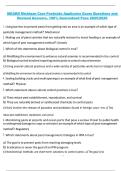 Package deal  for Pesticide Applicator Certification Test &ndash; Exam Questions and Verified Solutions Updated 2025&sol;2026