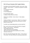 NSG 212 Exam &num;2 Questions With Complete Solutions