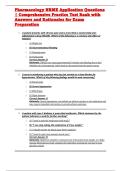 Pharmacology NBME Application Questions &vert; Comprehensive Practice Test Bank with Answers and Rationales for Exam Preparation