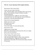 NSG 212 - Exam 3 Questions With Complete Solutions
