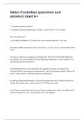 METRO EXAM PACKAGE DEAL LATEST UPDATE